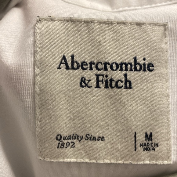 Abercrombie Relaxed Poplin Shirt Dress - Picture 7 of 7